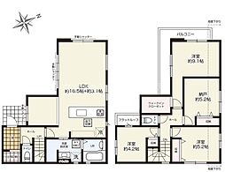 八王子市諏訪町 新築一戸建て・全2棟 1号棟