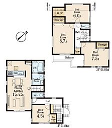 八王子市小宮新築一戸建て・全17区画　10号棟
