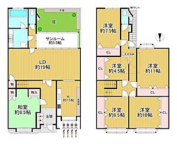 物件画像 京都市右京区西院寿町 中古戸建