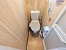 トイレ：温水洗浄便座付きのトイレです！