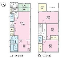 物件画像 大和市南林間6丁目第30　新築分譲1号棟