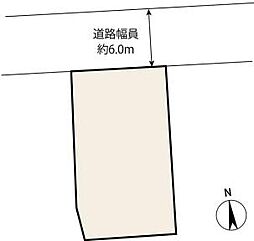 物件画像 海老名市浜田町　売地　建築条件なし