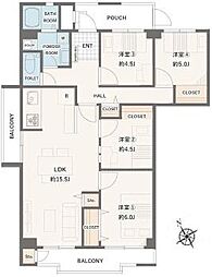 物件画像 東建座間ハイツ 4号棟
