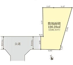 物件画像 綾瀬市寺尾本町1丁目　売地　建築条件無し