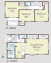 物件画像 綾瀬市寺尾本町3丁目 第1期 新築分譲4号棟