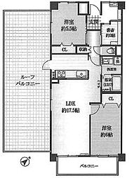 間取図画像 2SLDK