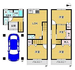 物件画像 門真市舟田町 中古戸建