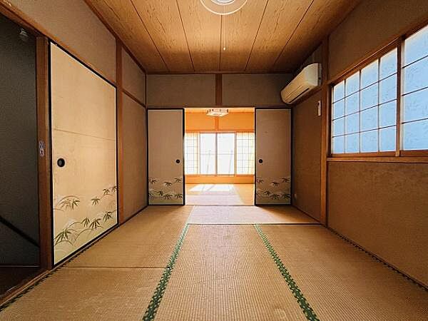 Beautiful mountainous landscape with colorful sky