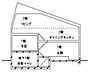 その他：中央の階段を中心に半階ずつお部屋を区切った開放感のある間取り　一級建築士事務所によるこだわりの設計です