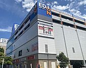 エディオン名古屋本店まで586m