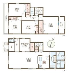 リーブルガーデン龍田 1号棟 /新築一戸建