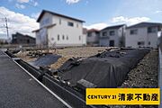 Ｅ区画：前面道路ゆとりある約6ｍ！(2025年02月撮影)