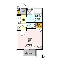 フレールヒル2 205 ｜ 千葉県松戸市常盤平３丁目（賃貸アパート1K・2階・20.00㎡） その2