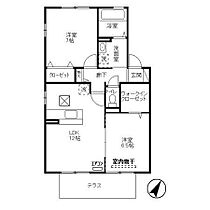 リビングタウン南花島B  ｜ 千葉県松戸市南花島３丁目（賃貸アパート2LDK・1階・59.58㎡） その2