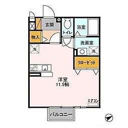 間取図画像 ワンルーム