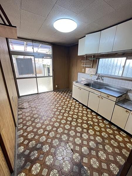 Beautiful mountainous landscape with colorful sky