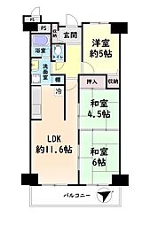 サニータウン羽倉崎・駅前3番街 3LDKの間取図画像