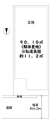 八尾市緑ヶ丘4丁目 条件付き土地