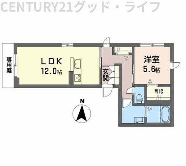 シャーメゾン宇賀野 101｜滋賀県米原市宇賀野(賃貸アパート1LDK・1階・48.90㎡)の写真 その2