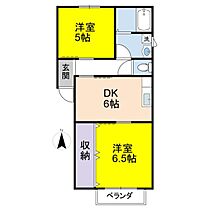 キノモトSTハイツ 301 ｜ 滋賀県長浜市木之本町木之本1534-2（賃貸マンション2DK・3階・45.64㎡） その2