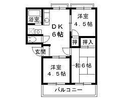 間取図画像 3DK