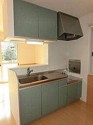 [キッチン] ガスコンロ設置可能な対面キッチン