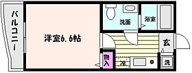 兵庫県神戸市灘区王子町１丁目（賃貸マンション1K・4階・20.00㎡） その2