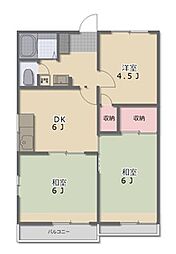 間取図画像 3DK