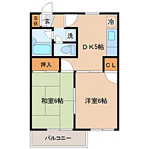 宮城県仙台市青葉区通町１丁目（賃貸マンション2DK・3階・40.05㎡） その2