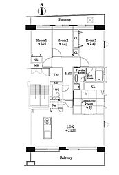 物件画像 シティ能見台いこいの街Ｄ棟
