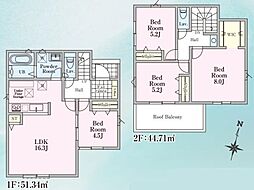 物件画像 日野市百草23-1期 新築分譲住宅 3号棟全3棟