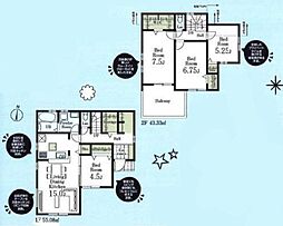 物件画像 日野市日野 第4 新築分譲住宅 4号棟全4棟