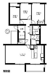 間取図画像 3LDK