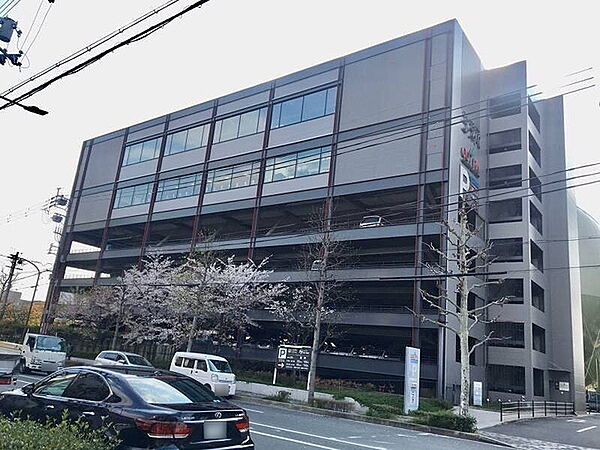 Beautiful mountainous landscape with colorful sky