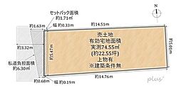 二条駅西の土地　建築条件なし