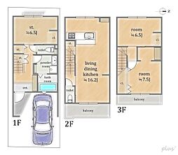 物件画像 中京区西ノ京車坂町2号地　新築戸建