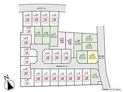 海老名市杉久保南3丁目　建築条件なし売地　No25