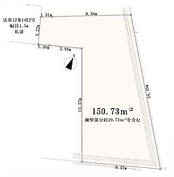綾瀬市早川　建築条件なし売地