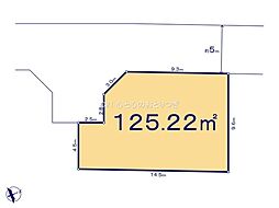 相模原市南区若松6丁目 建築条件なし売地 No2