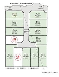 座間市東原3丁目2期　建築条件なし売地　L区画