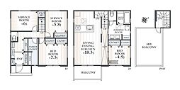 座間市南栗原3丁目 新築分譲住宅