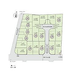 海老名市杉久保南2丁目　売地　全19区画　Ｎｏ．8