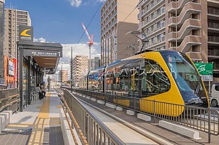 駅東公園前駅(宇都宮ライトレール 宇都宮芳賀ライトレール線)まで430m