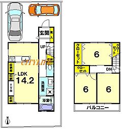 樫原畔ノ海道町B号地 建築条件付売土地