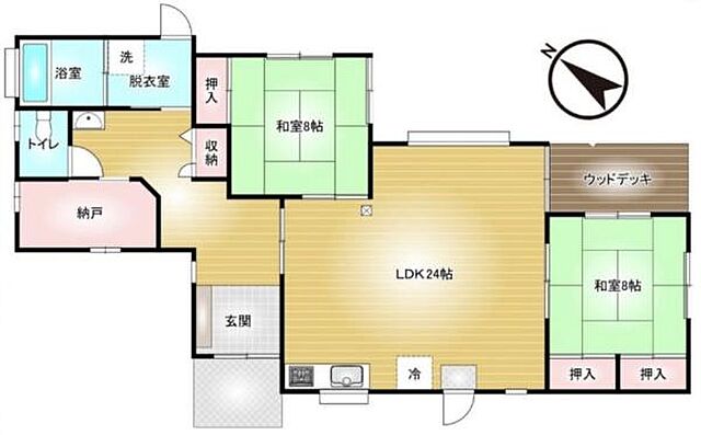 間取り 前橋市荒牧町