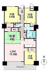 間取図画像 4LDK