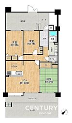 間取図画像 3LDK