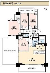 間取図画像 4LDK