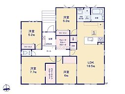 つくば市若森　2号棟　新築戸建て