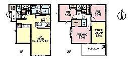 野田市中野台　1号棟　新築戸建